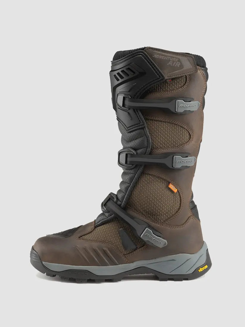 Forma Adventure Air Dry Boots Brown FREE UK Delivery, FREE 365 Day Returns | Moto Central