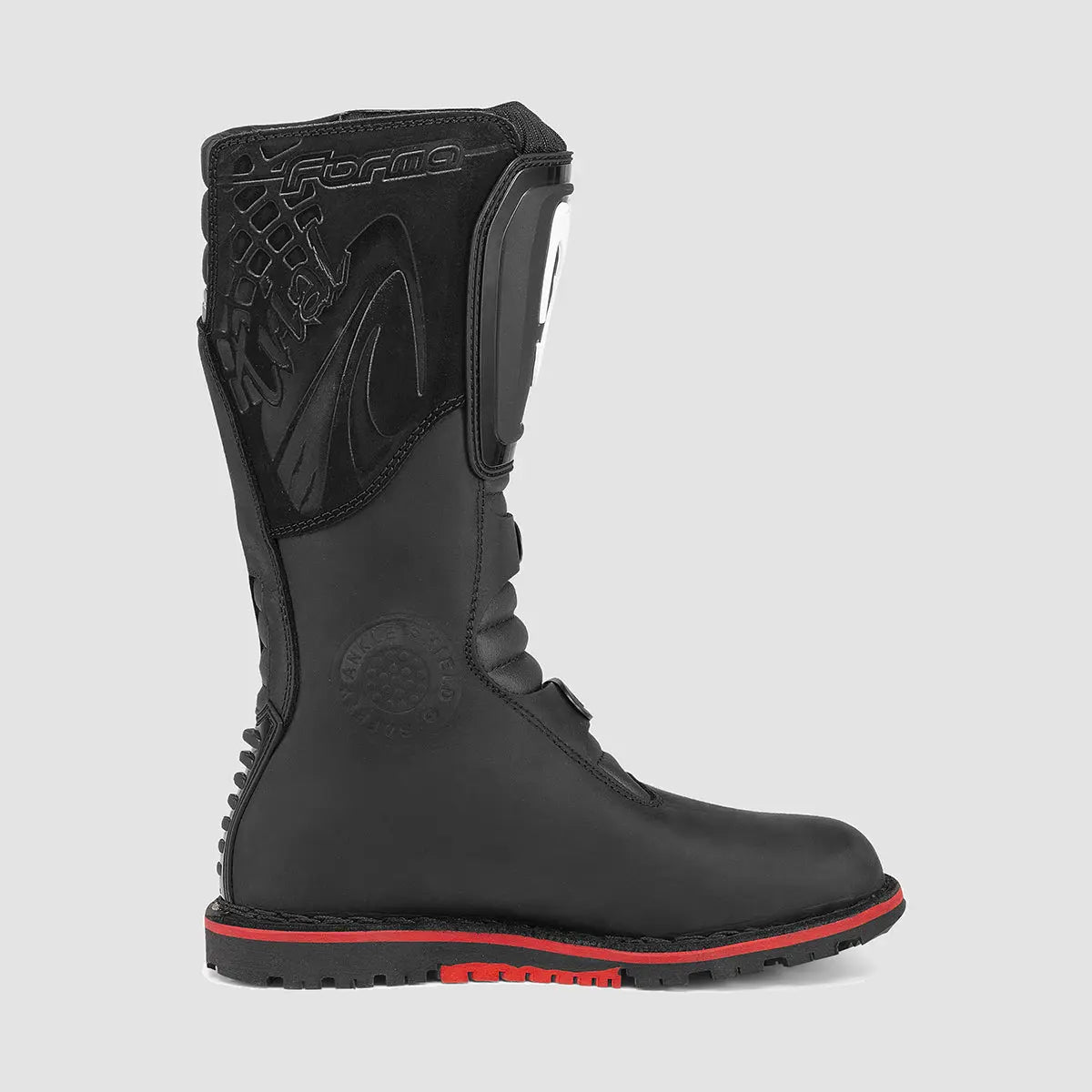 Forma Boulder Off-Road Boots Black  - FREE UK Shipping, FREE 365 Day Returns | Moto Central