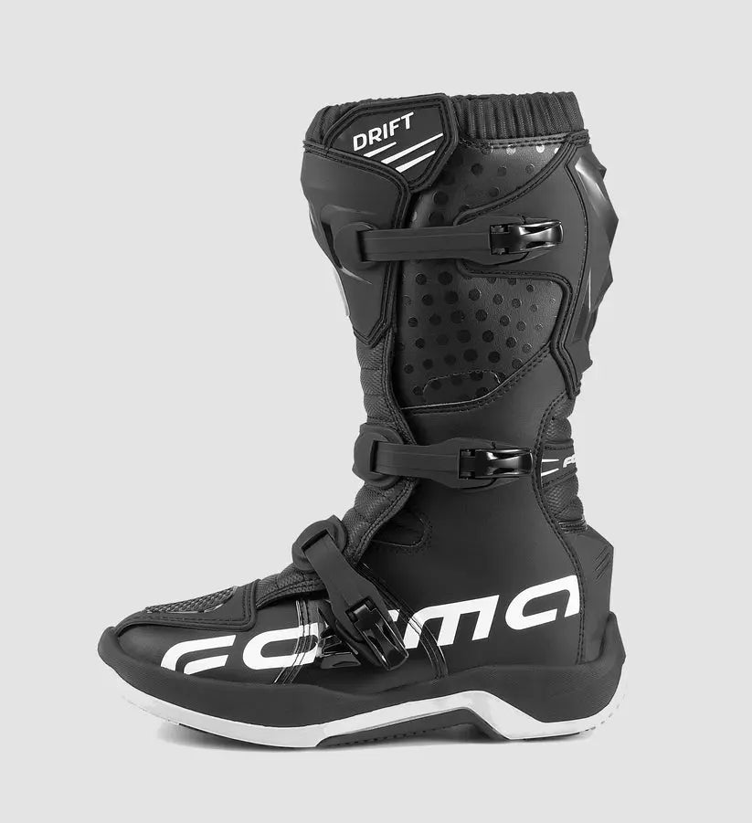 Forma Drift Boots Black FREE UK Delivery, FREE 365 Day Returns | Moto Central