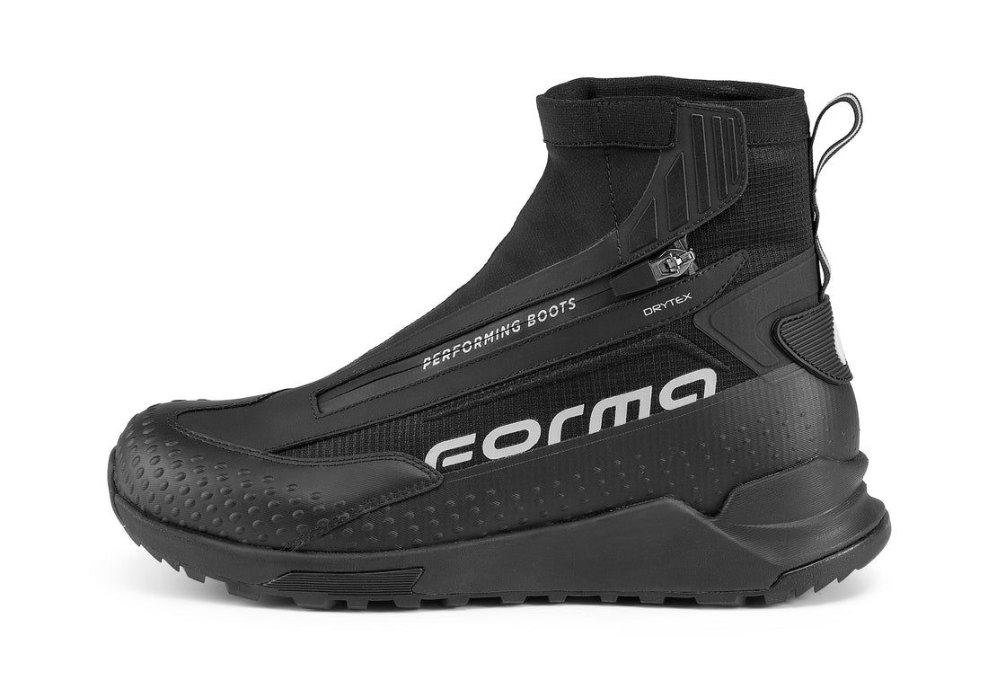 Forma Speed-X Dry Boots Black / Black FREE UK Delivery, FREE 365 Day Returns | Moto Central