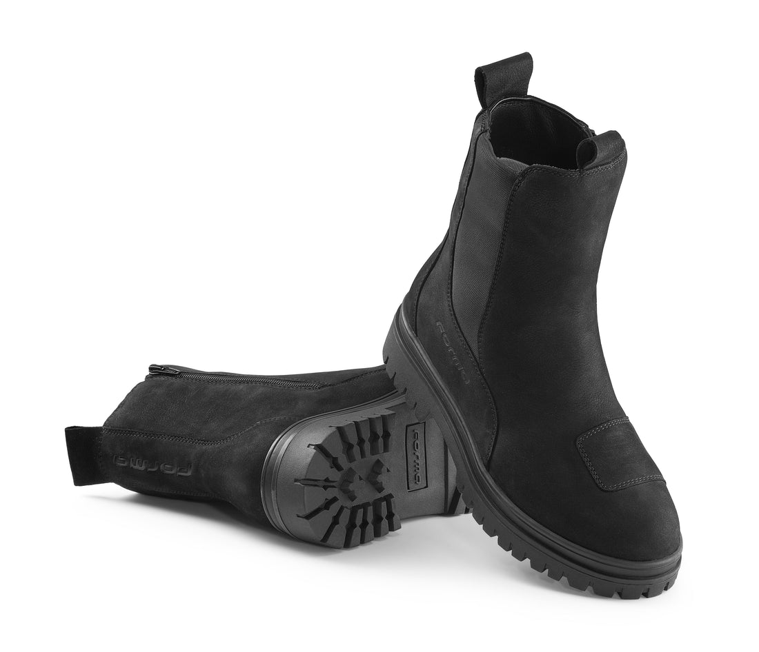 Forma Spirit Man Dry Boots Black / Black FREE UK Delivery, FREE 365 Day Returns | Moto Central