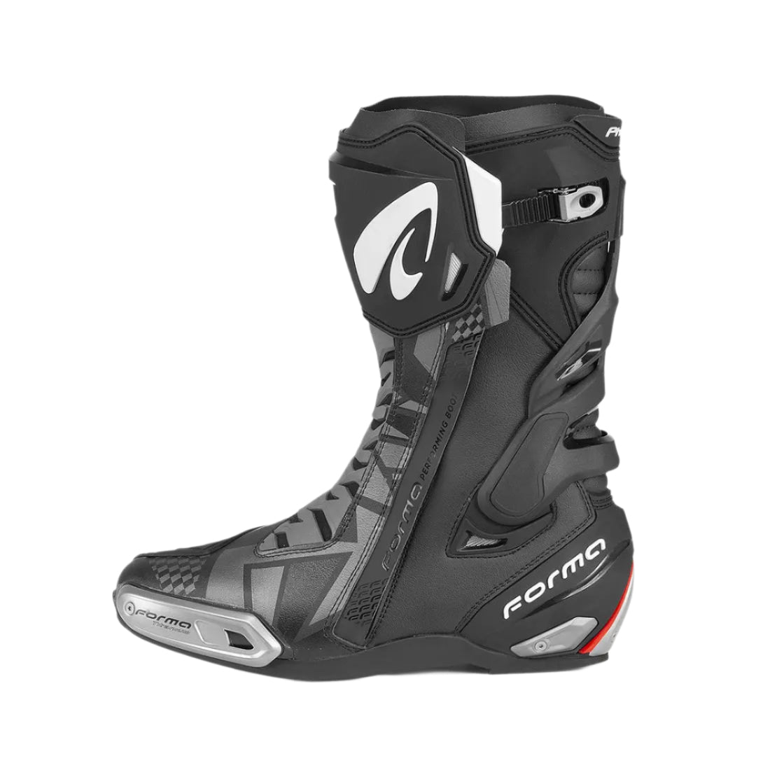 Forma Phantom Boots Black FREE UK Delivery, FREE 365 Day Returns | Moto Central