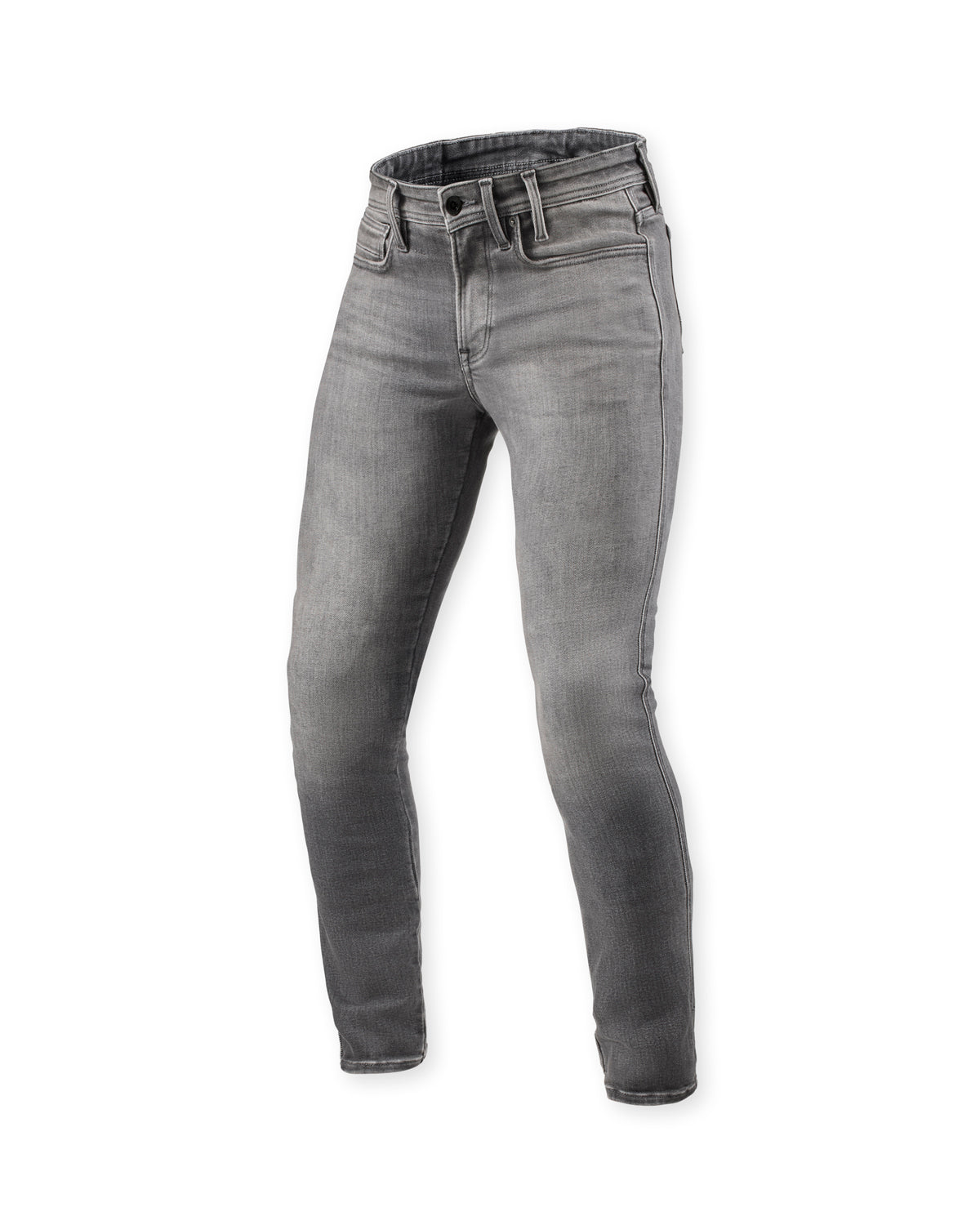 Revit Piston 3 Skiny Fit Jeans Medium Grey Used FREE UK Delivery, FREE 365 Day Returns - Moto Central