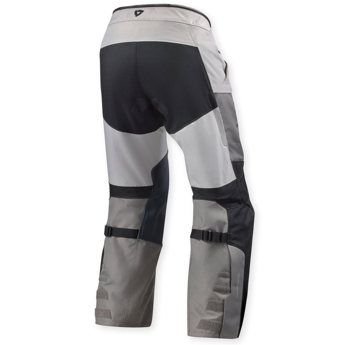 Revit Sand 5 H2O Textile Trouser Silver / Black motorcycle trousers, rear view