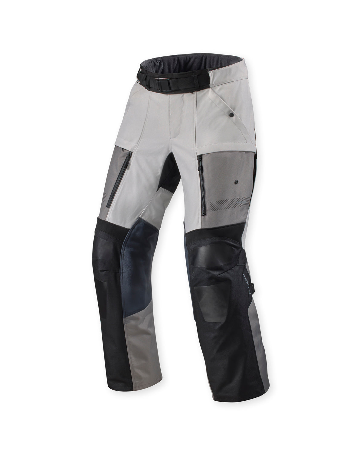 Revit Sand 5 H2O Textile Trouser Silver / Black FREE UK Delivery, FREE 365 Day Returns - Moto Central