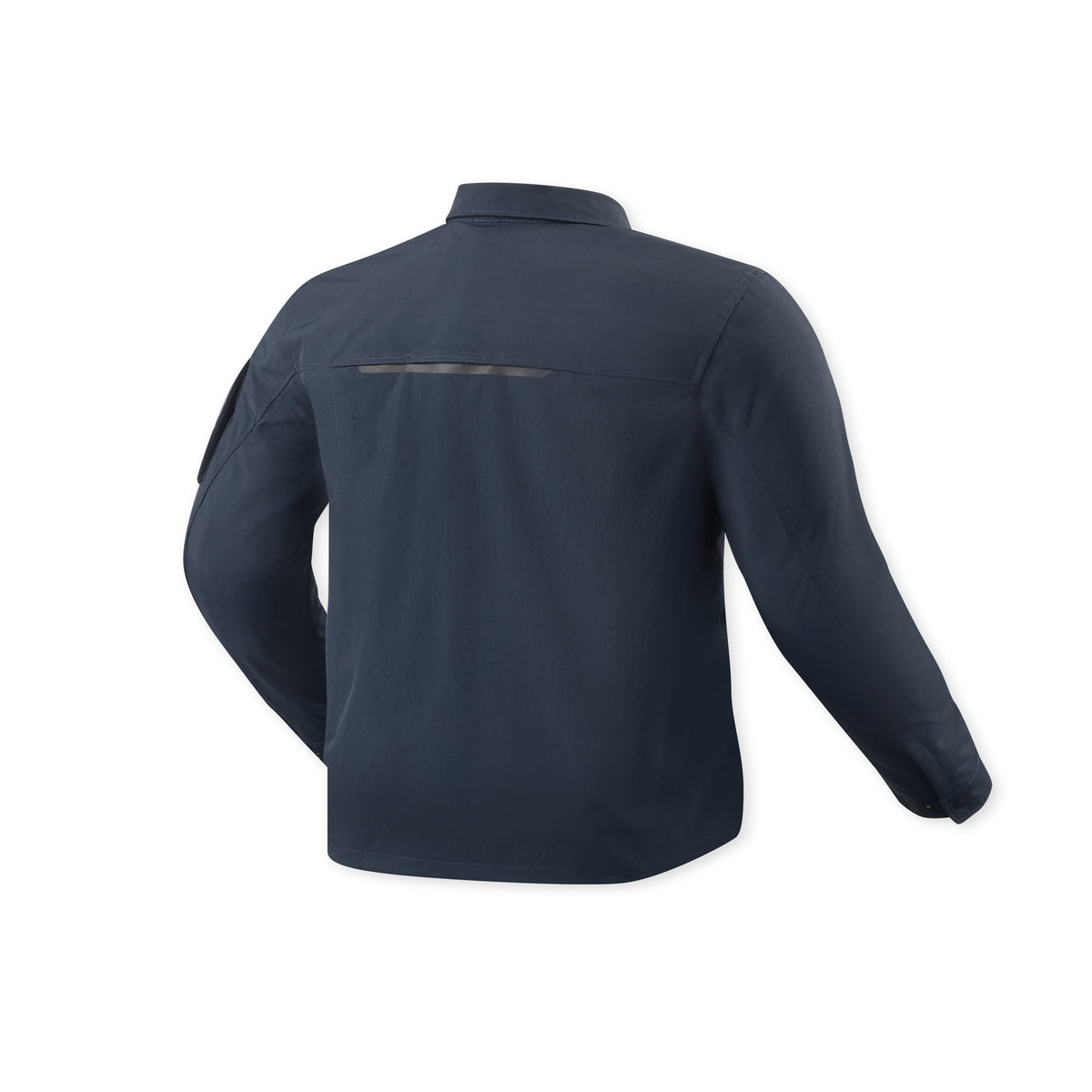 Revit Yaletown Textile Overshirt Dark Blue FREE UK Delivery, FREE 365 Day Returns | Moto Central