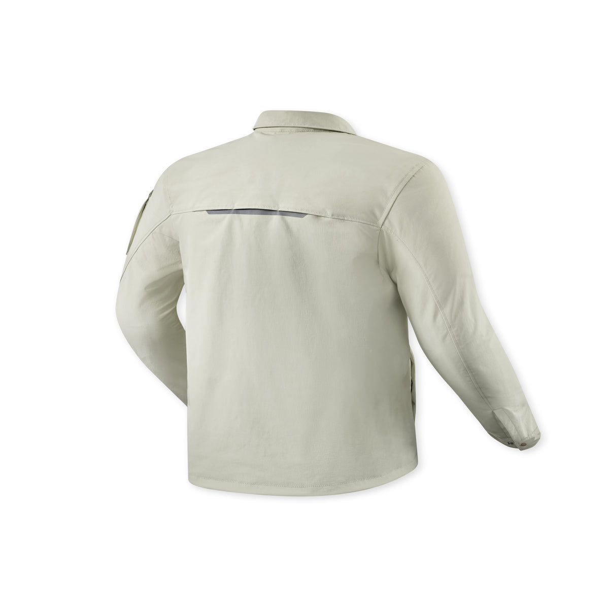 Revit Yaletown Textile Overshirt Sand FREE UK Delivery, FREE 365 Day Returns | Moto Central