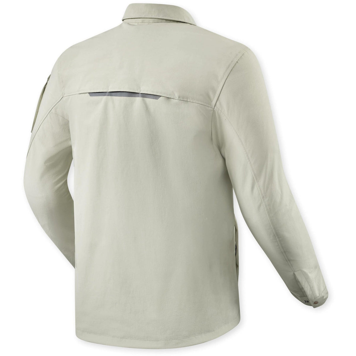 Revit Yaletown Textile Overshirt Sand back view