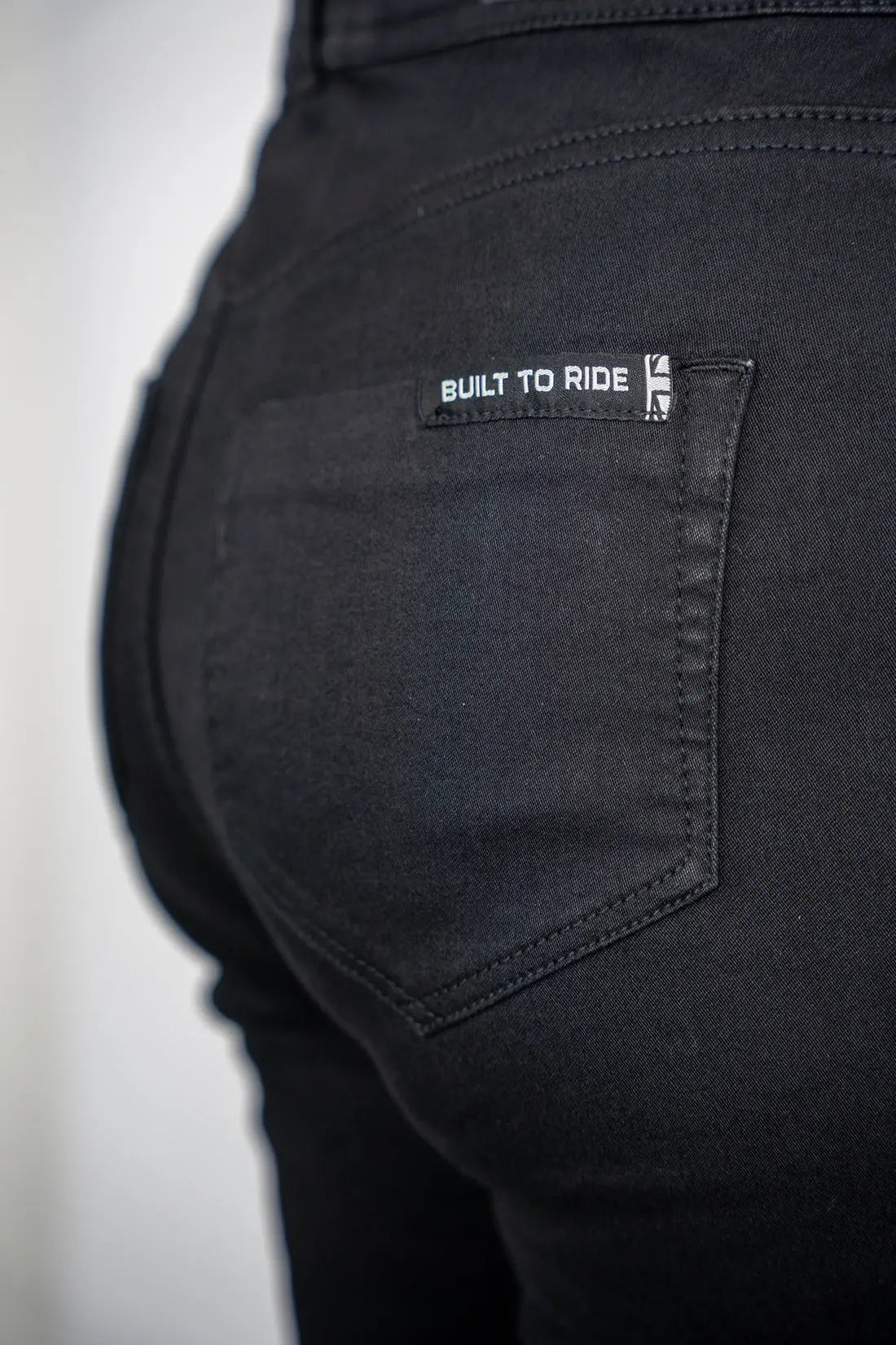 Bull-it Fury Ladies Skinny Fit Denim Jeans Black  - FREE UK Shipping, FREE 365 Day Returns | Moto Central