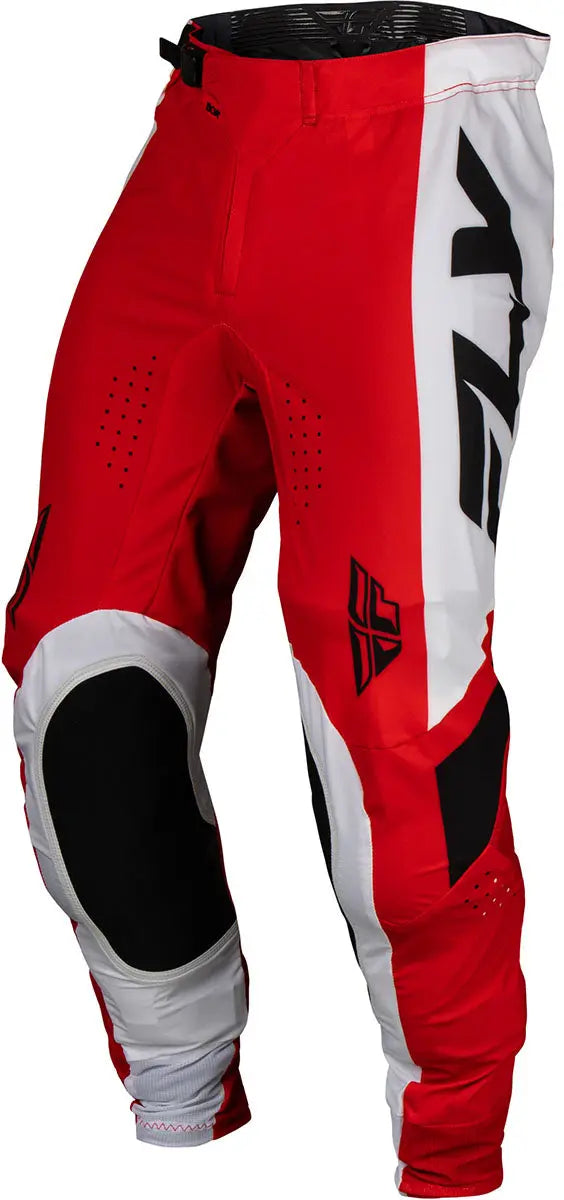 Fly Racing Lite Boa MX Trouser Red / White / Black - FREE UK Shipping, FREE 365 Day Returns | Moto Central