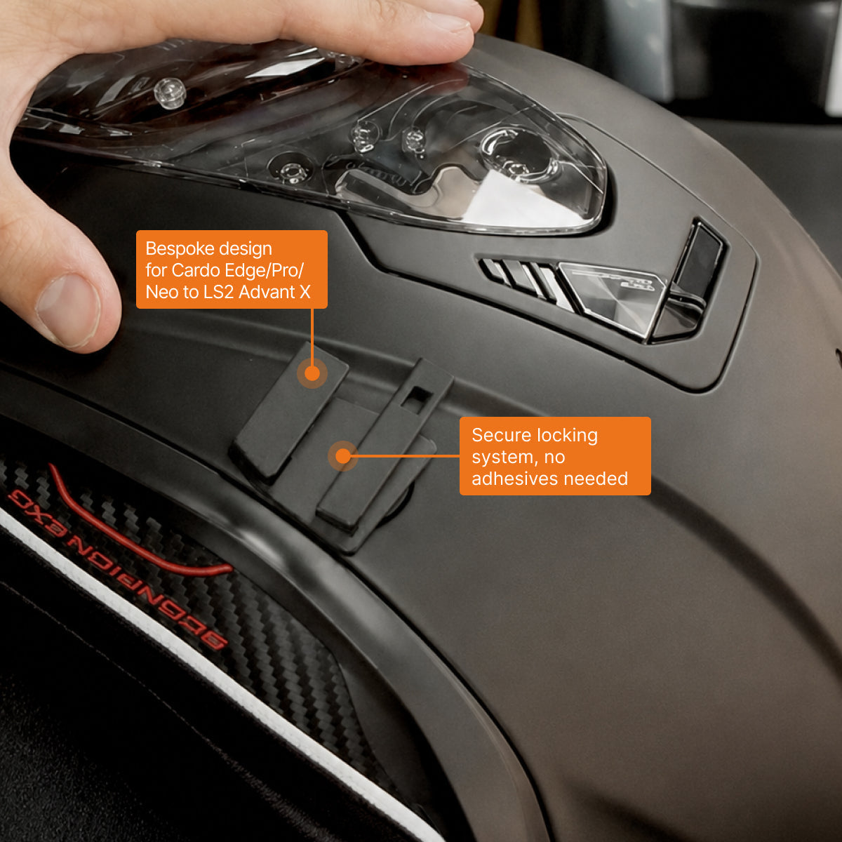Tubs Jackson Scorpion EXO-1500, GT-Air To Cardo Edge / Pro / Neo Adapter FREE UK Delivery, FREE 365 Day Returns | Moto Central