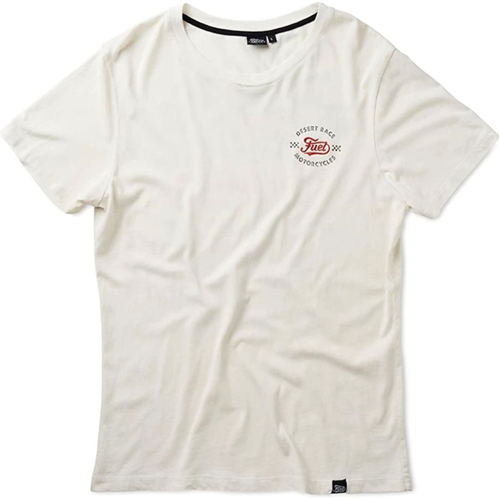 Fuel Checkers T-Shirt White / Black