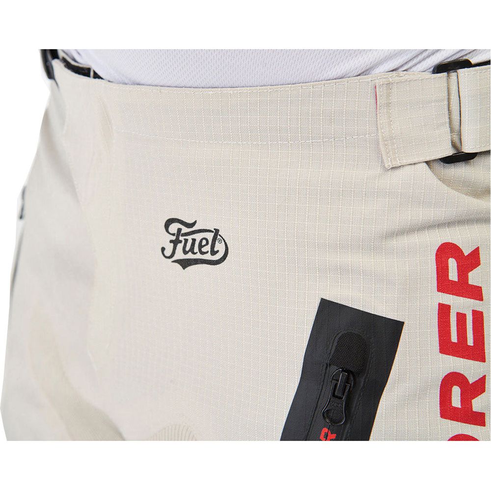 Fuel Endurage Textile Trouser Lucky Explorer White