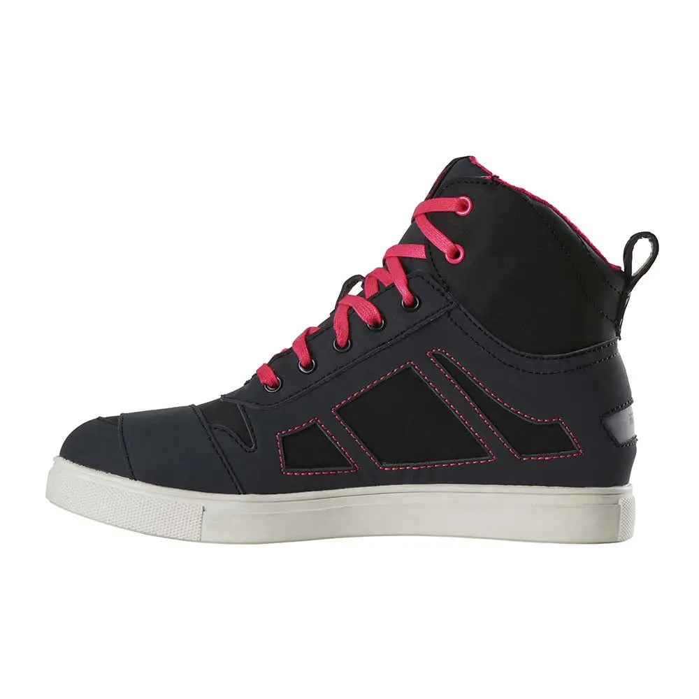 Furygan Angie D3O Ladies Short Boots Black / Pink FREE UK Delivery, FREE 365 Day Returns | Moto Central