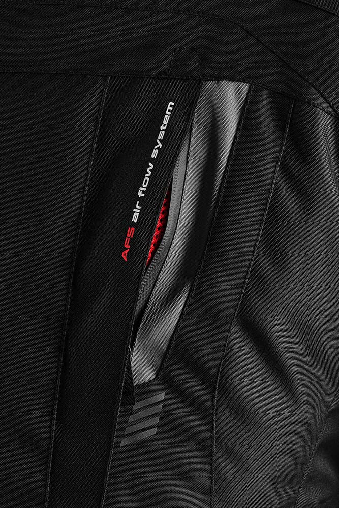 Furygan Apalaches Evo Textile Jacket Black / Grey FREE UK Delivery, FREE 365 Day Returns | Moto Central