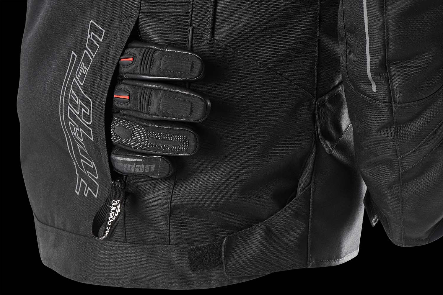 Furygan Brooks Textile Jacket Black FREE UK Delivery, FREE 365 Day Returns | Moto Central