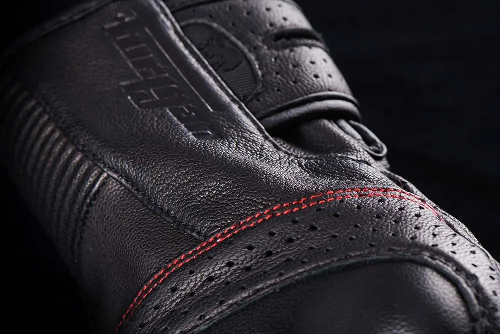 Furygan Dean Leather Gloves Black FREE UK Delivery, FREE 365 Day Returns | Moto Central