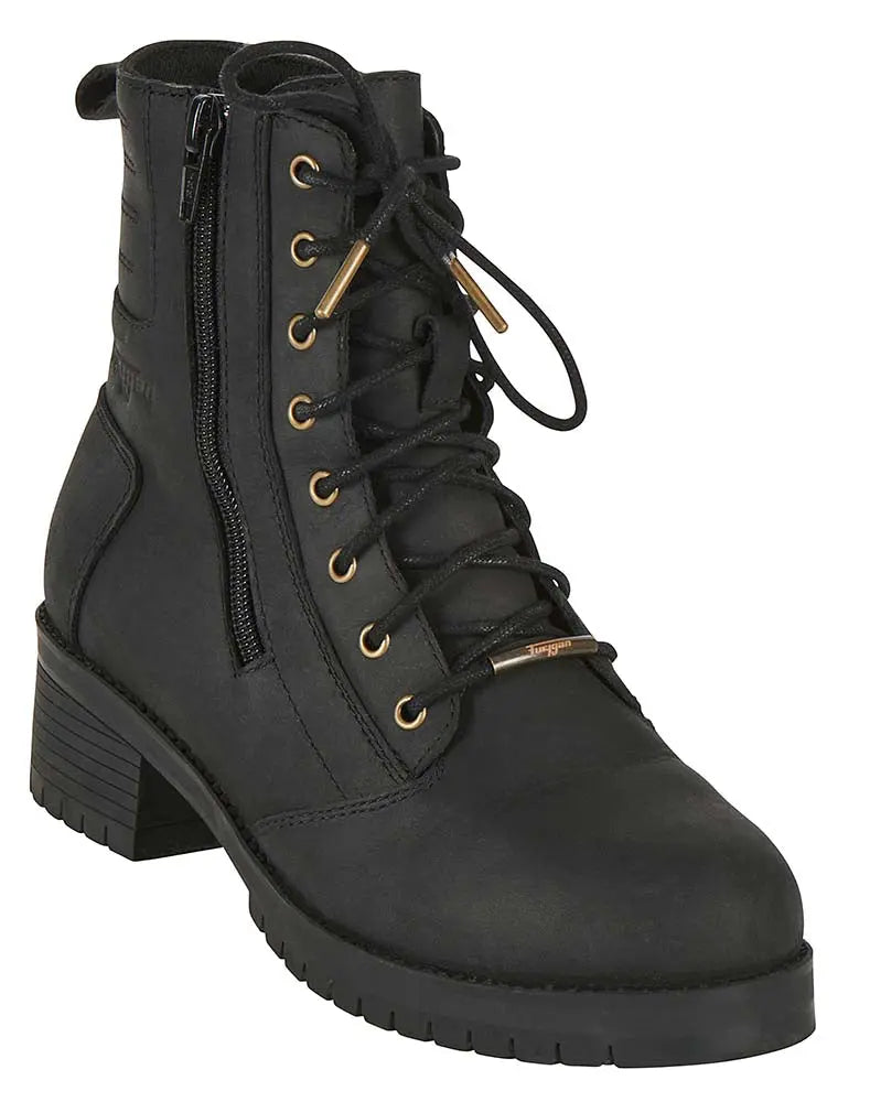 Furygan Janis Ladies D3O Short Boots Black FREE UK Delivery, FREE 365 Day Returns | Moto Central
