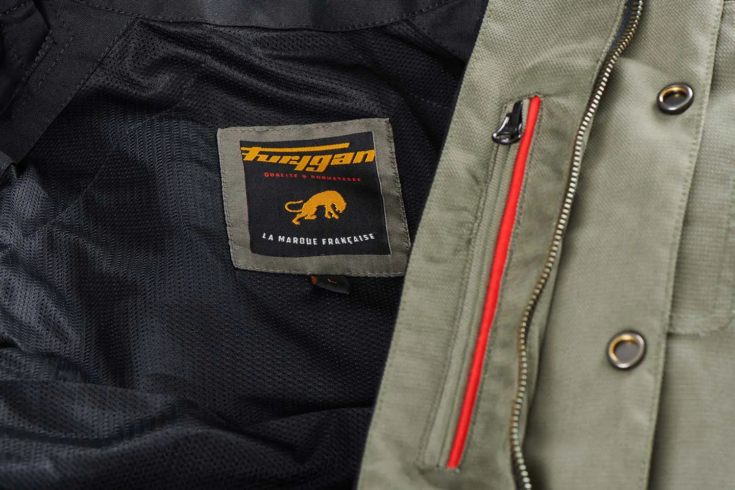 Furygan Marlon X Kevlar Textile Jacket Khaki FREE UK Delivery, FREE 365 Day Returns | Moto Central