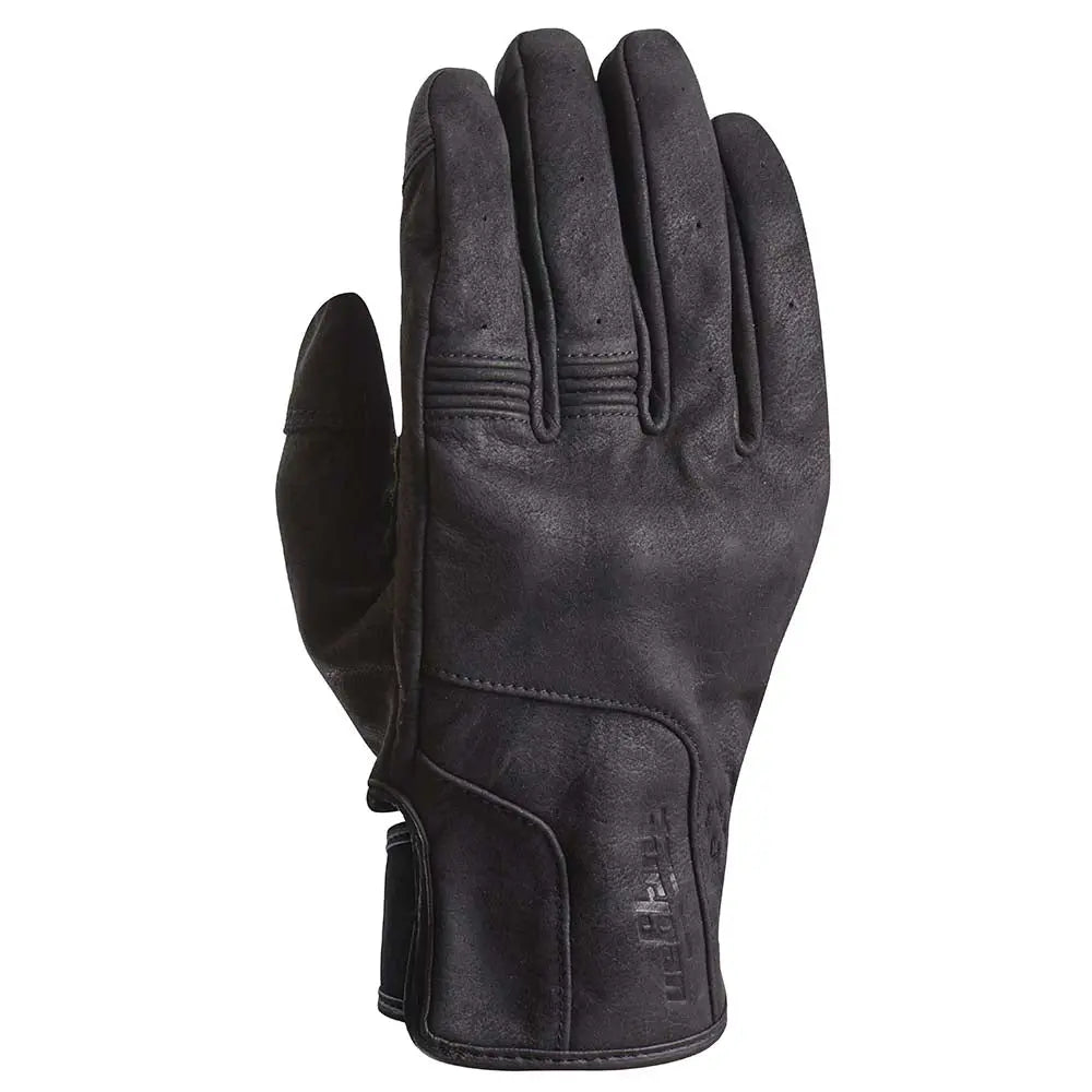 Furygan TD Vintage D3O Textile Gloves Black - FREE UK Shipping, FREE 365 Day Returns | Moto Central