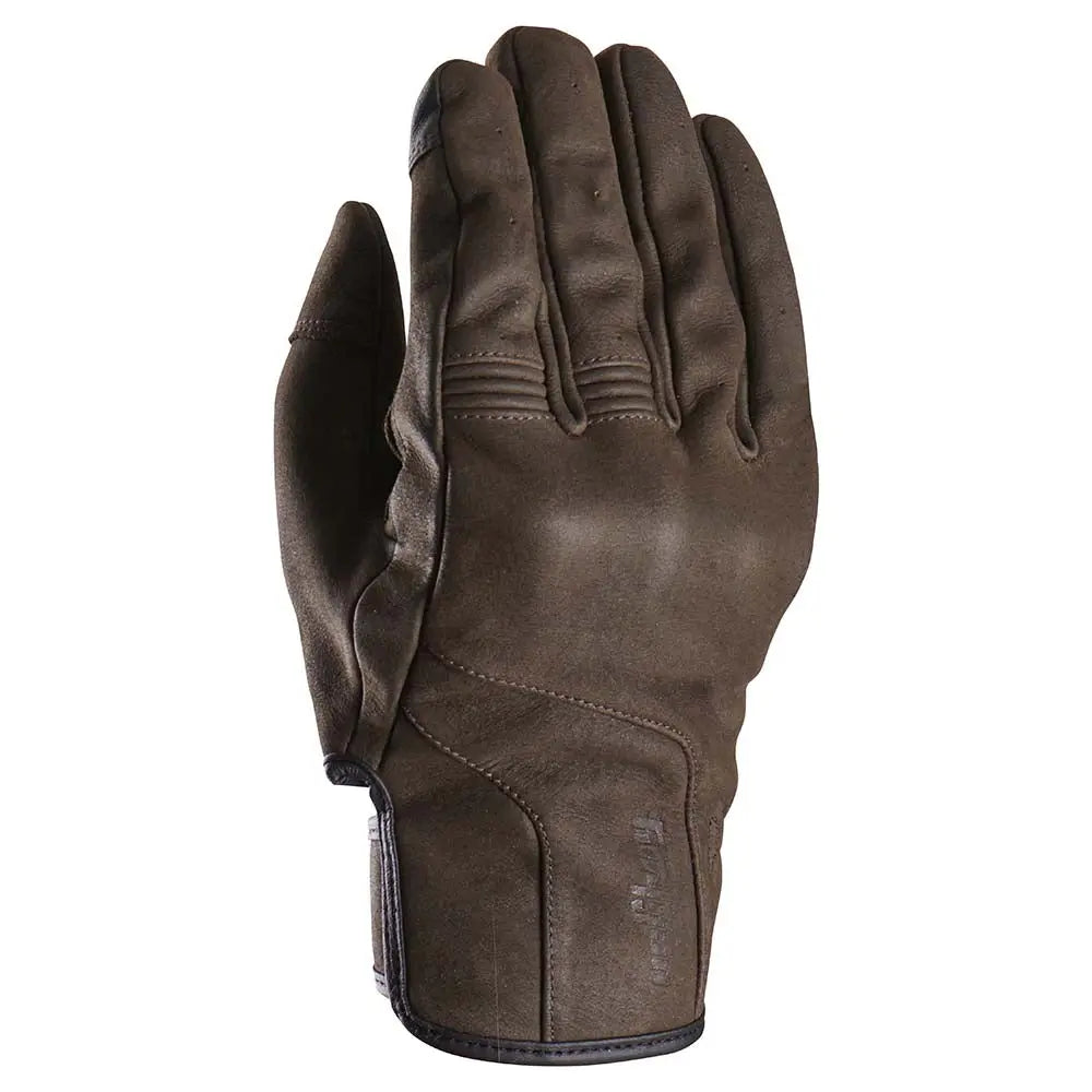 Furygan TD Vintage D3O Textile Gloves Brown - FREE UK Shipping, FREE 365 Day Returns | Moto Central