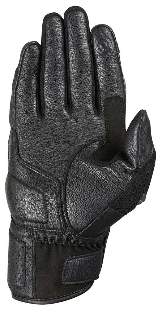 Furygan Volt Leather & Textile Gloves Black / White FREE UK Delivery, FREE 365 Day Returns | Moto Central