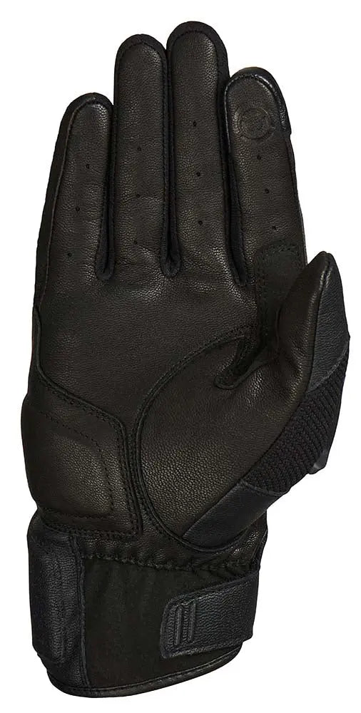 Furygan Volt Leather & Textile Gloves Black / Black FREE UK Delivery, FREE 365 Day Returns | Moto Central