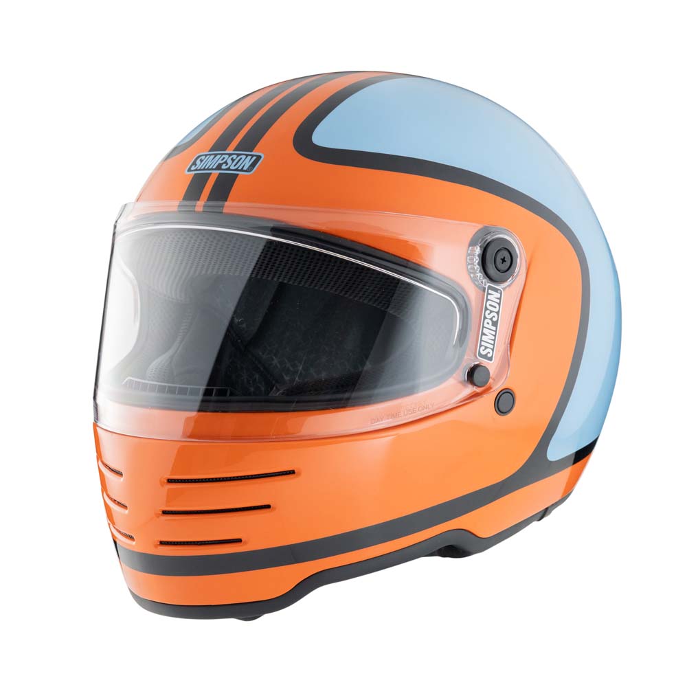 Simpson M62 Hondo Carbon / Orange / Blue