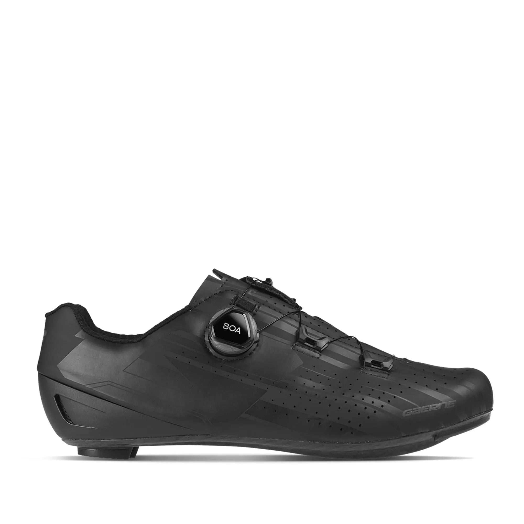 Gaerne Carbon Fulgor Cycling Shoes Black - FREE UK Shipping, FREE 365 Day Returns | Moto Central