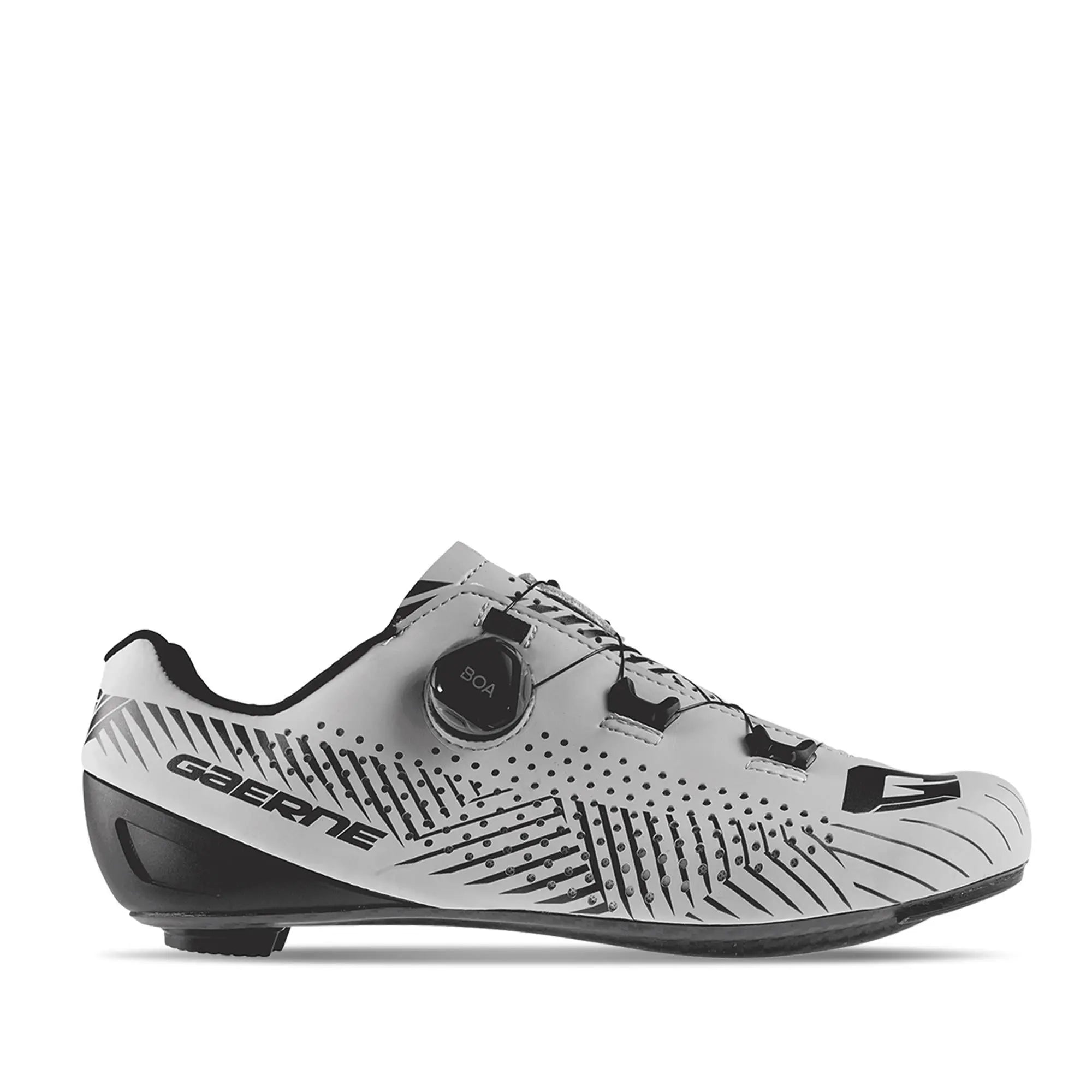Gaerne Carbon G Tuono Road Cycling Shoes Grey - FREE UK Shipping, FREE 365 Day Returns | Moto Central
