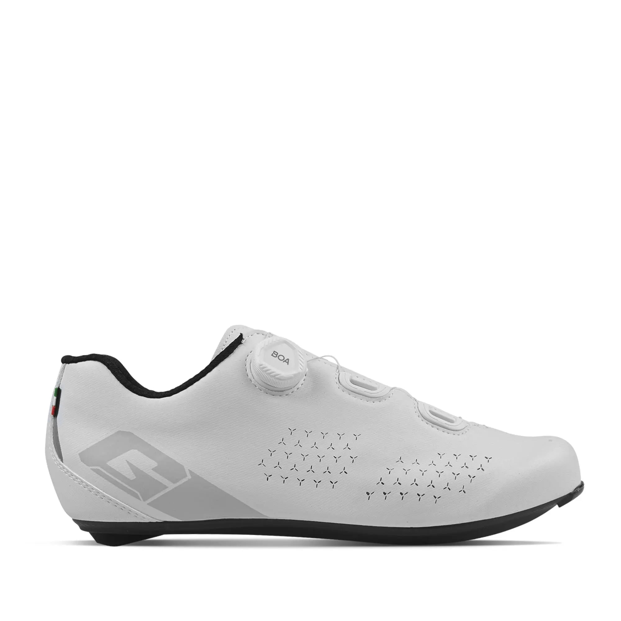 Gaerne Sprint Plus Cycling Shoes White - FREE UK Shipping, FREE 365 Day Returns | Moto Central