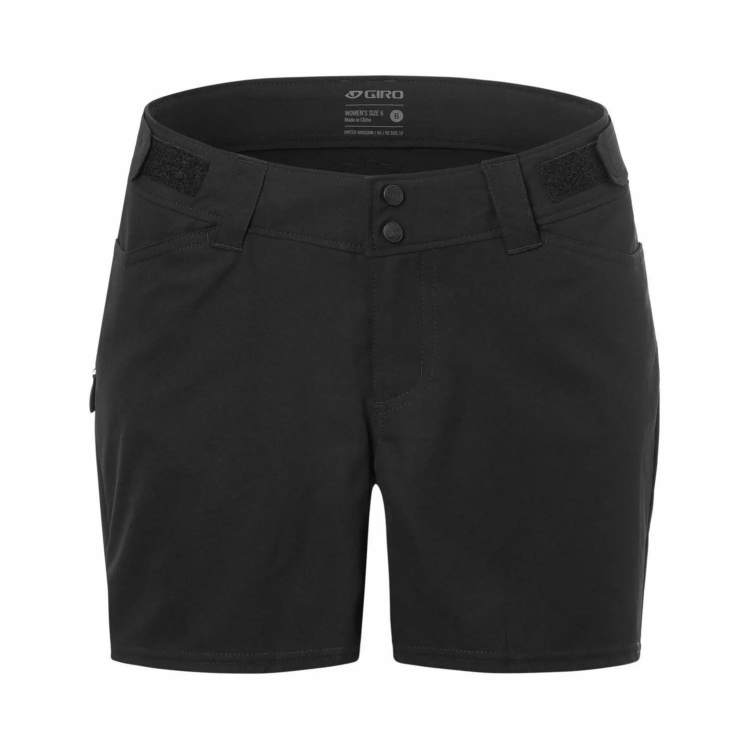 Giro Ladies Arc Mid Shorts Black - FREE UK Shipping, FREE 365 Day Returns | Moto Central