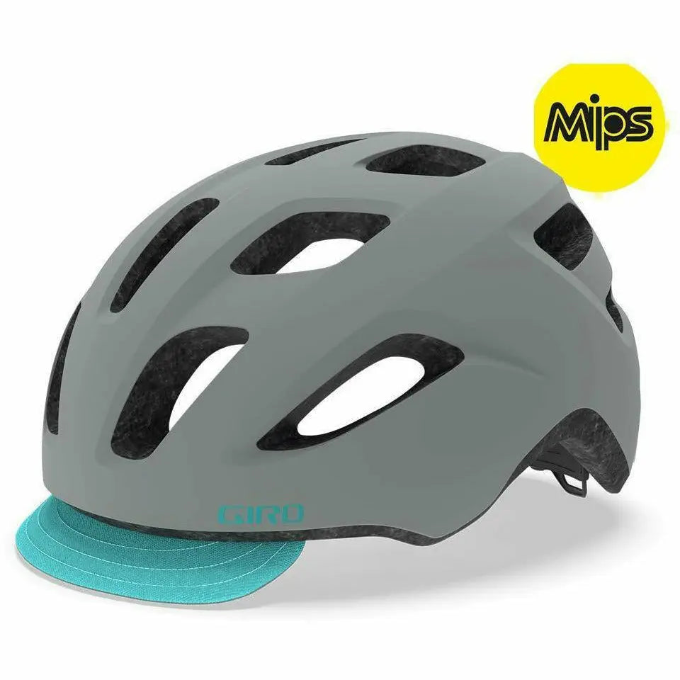 Giro Trella MIPS Urban 2019 Matt Grey / Dark Teal - FREE UK Shipping, FREE 365 Day Returns | Moto Central