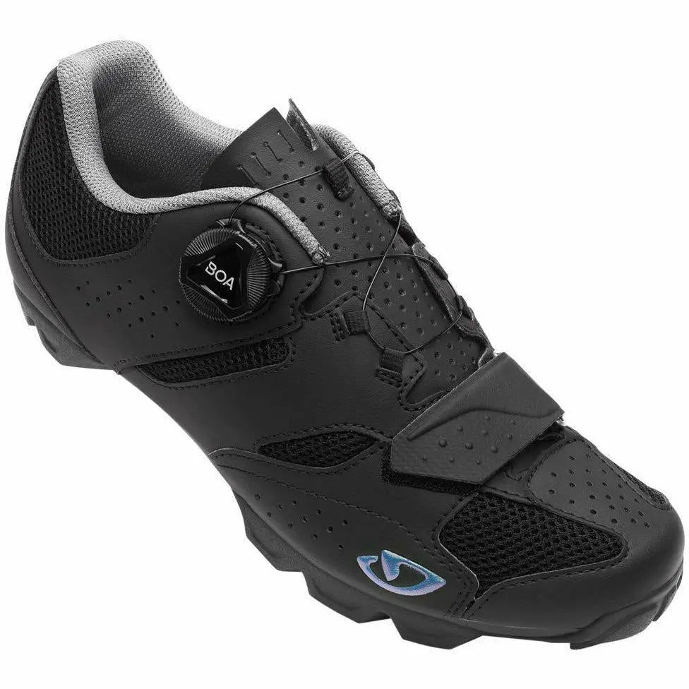 Giro Cylinder II Ladies MTB Cycling Shoes Black - FREE UK Shipping, FREE 365 Day Returns | Moto Central