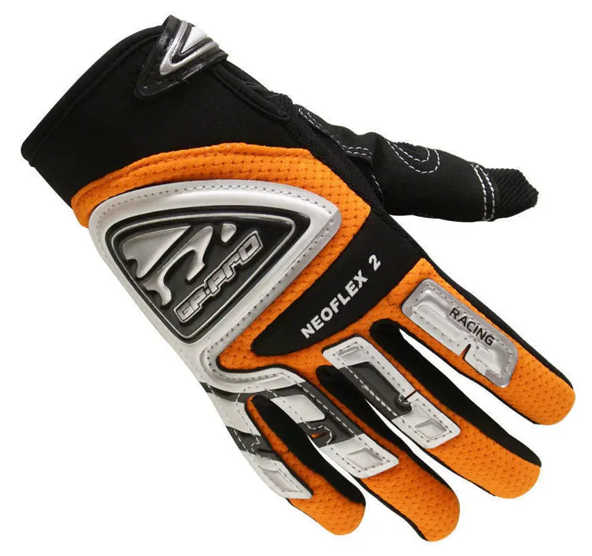 GP Pro Neoflex-2 Adult Gloves Orange - FREE UK Shipping, FREE 365 Day Returns | Moto Central