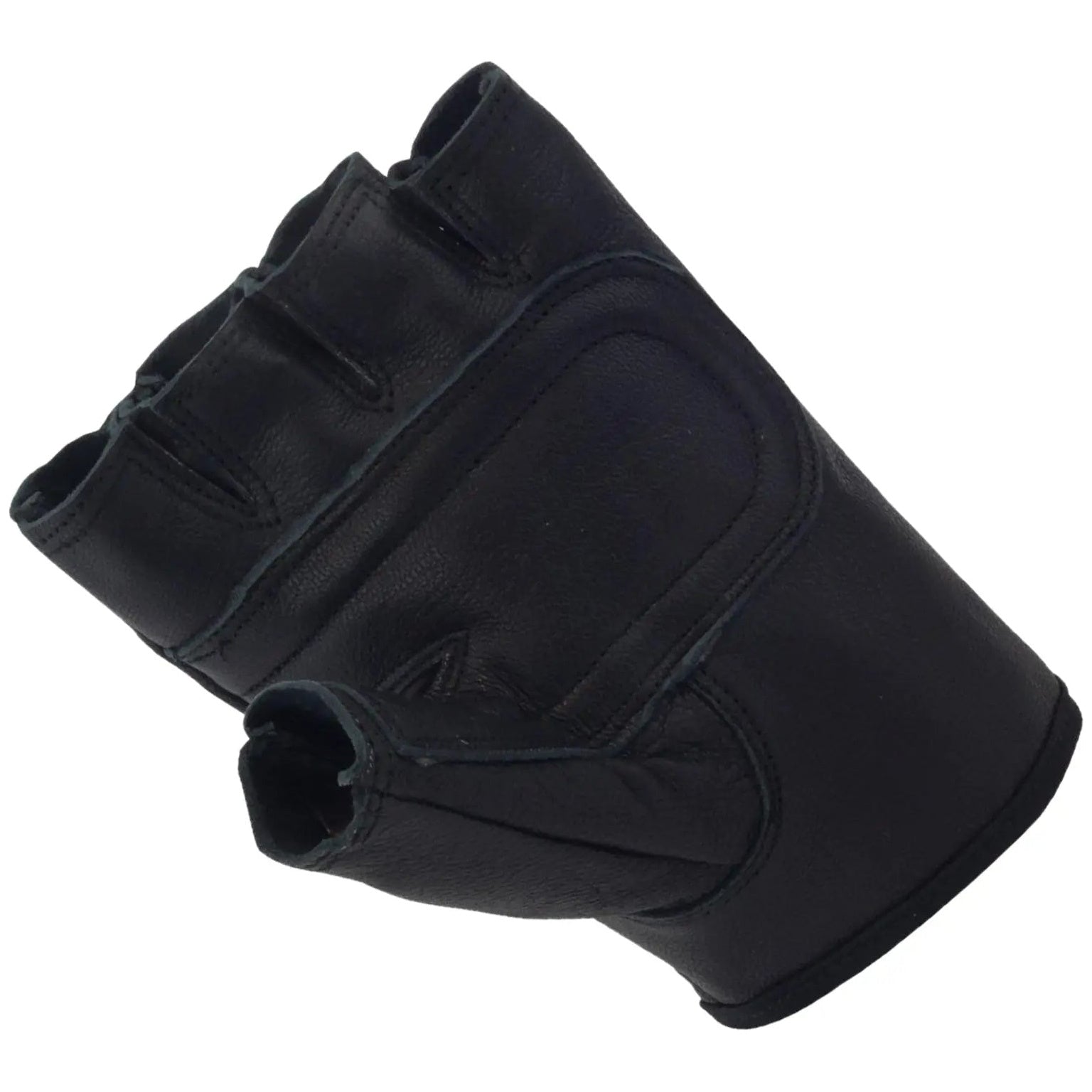 Bike It Delisa Fingerless Gloves Black - palm view
