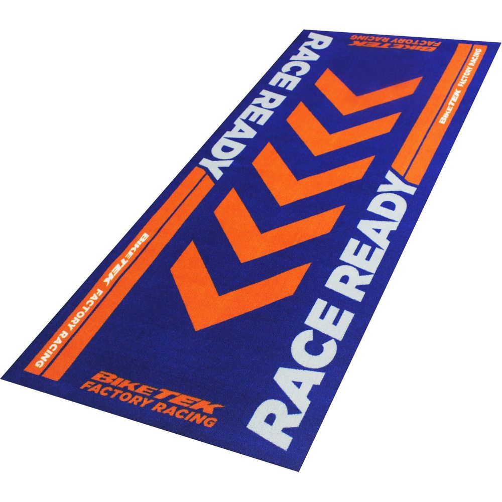 BikeTek Series 4 Orange Garage Mat