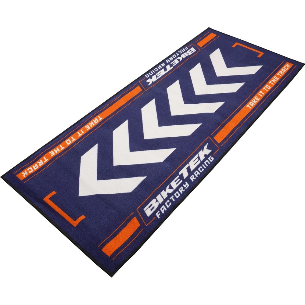 BikeTek Series 7 Garage Mat Orange