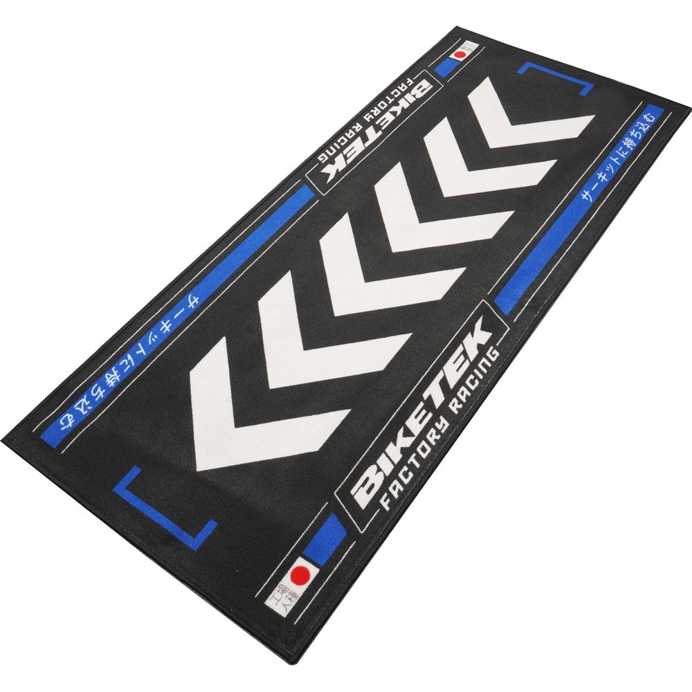 BikeTek Series 7 Garage Mat Rising Sun