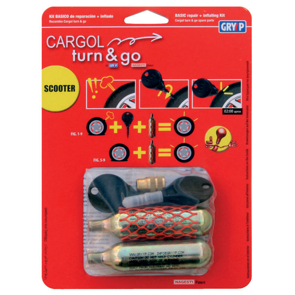 GRYYP Cargol Turn & Go Repair Kit 2
