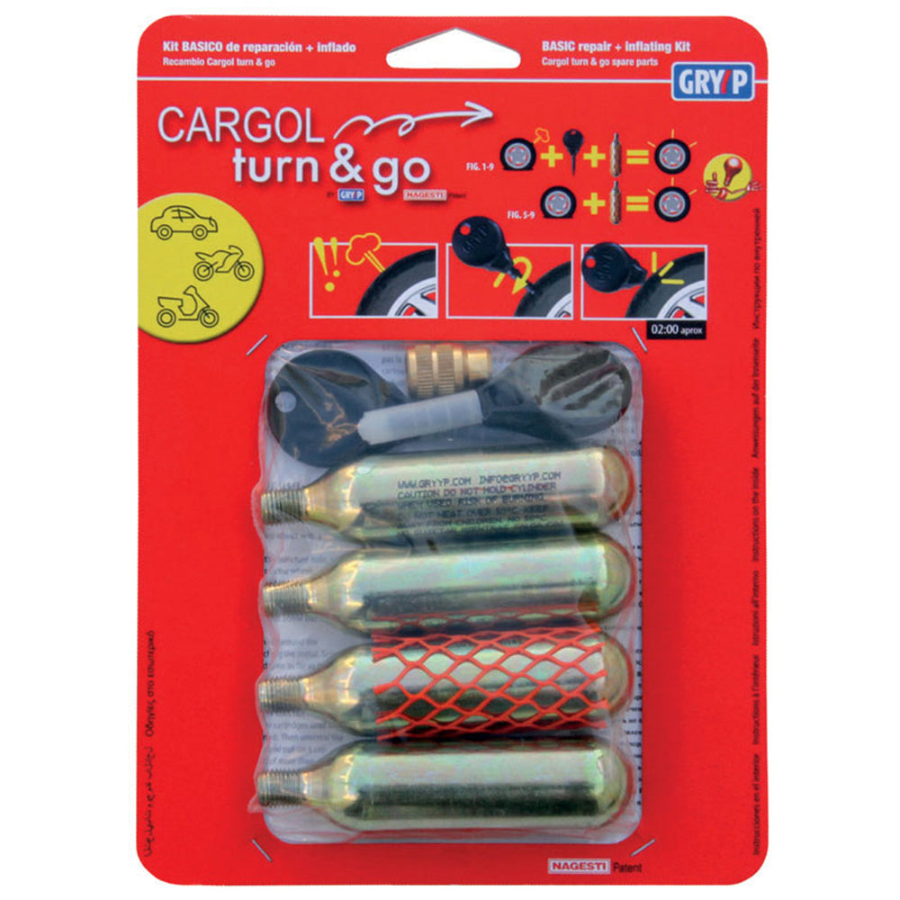 GRYYP Cargol Turn & Go Repair Kit 4