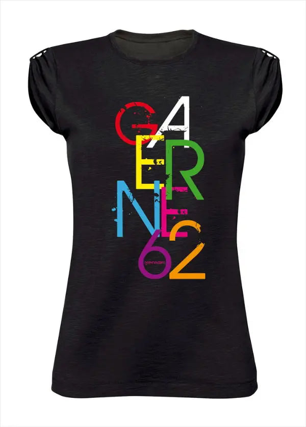 Gaerne G.Color Ladies T-Shirt Black - FREE UK Shipping, FREE 365 Day Returns | Moto Central