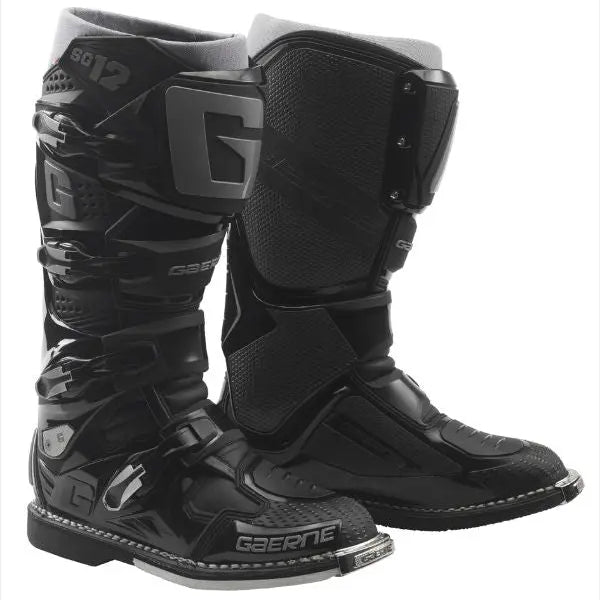 Gaerne SG-12 Enduro MX Boots Black FREE Delivery, FREE 365 Day Returns