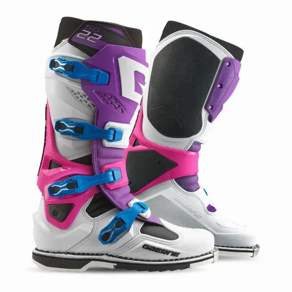 Gaerne SG.22 MX Boots Purple / White