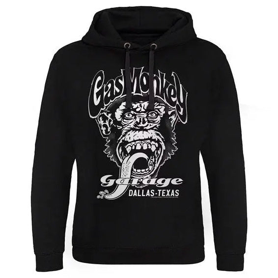 Gas Monkey Garage Dallas-Texas Hoodie Black — front view