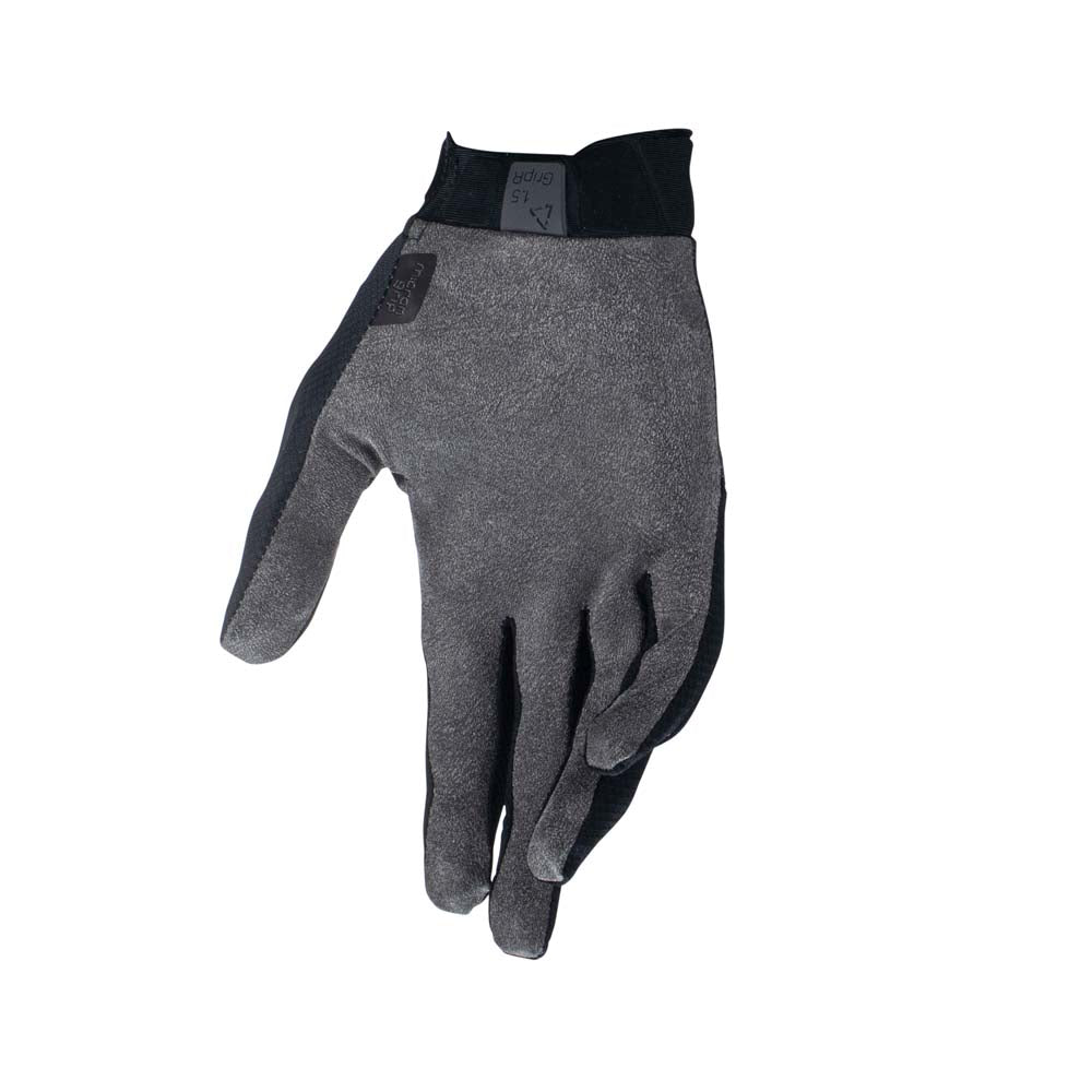 Leatt Moto 1.5 Junior Textile Gloves Stealth Black / Grey - FREE UK Delivery, FREE 365 Day Returns | Moto Central