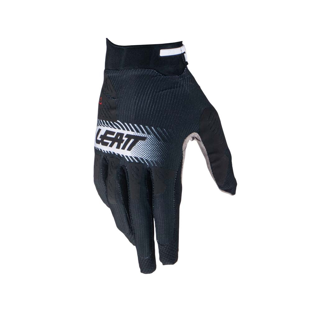 Leatt Moto 2.5 X-Flow Junior Textile Gloves Black - FREE UK Delivery, FREE 365 Day Returns | Moto Central