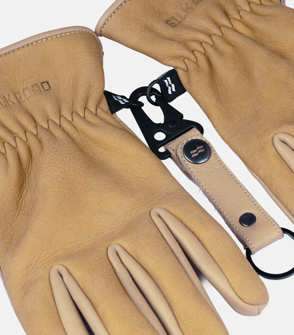 Silk Road Service Leather Gloves Suede Sand FREE UK Delivery, FREE 365 Day Returns | Moto Central