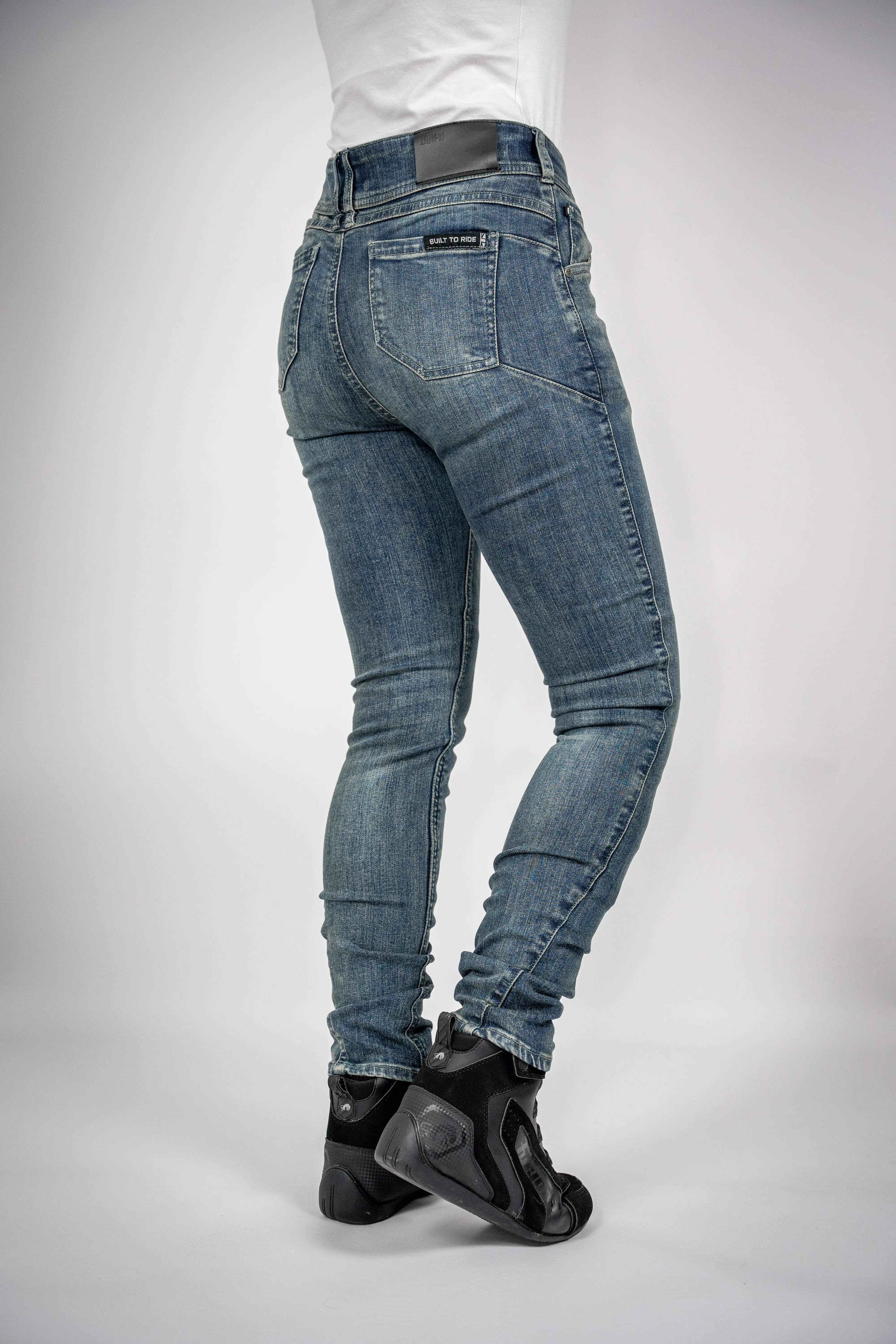 Bull-it Heron Slim Fit Denim Jeans Steel Blue  - FREE UK Shipping, FREE 365 Day Returns | Moto Central