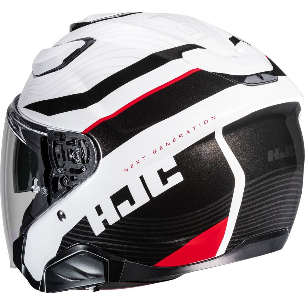 HJC F31 Naby MC1 Red / White / Black